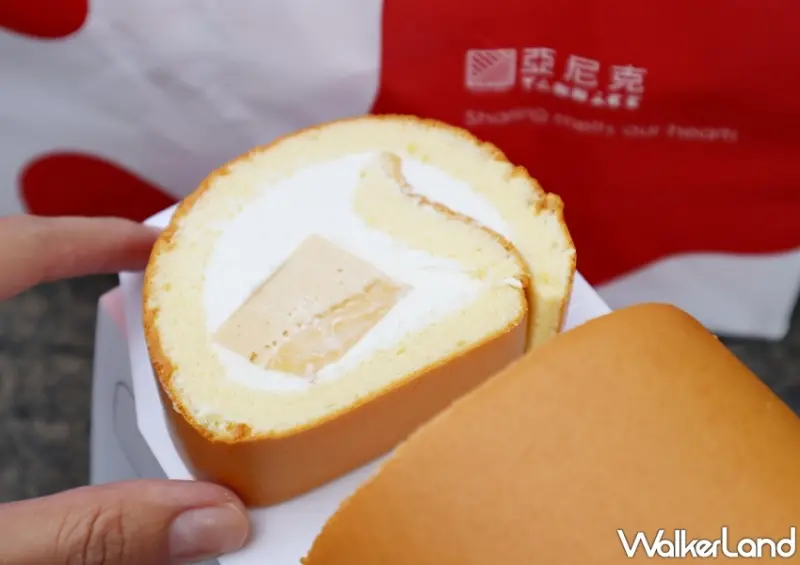 亞尼克 焦糖布丁生乳捲 / WalkerLand窩客島提供 未經許可，不得轉載