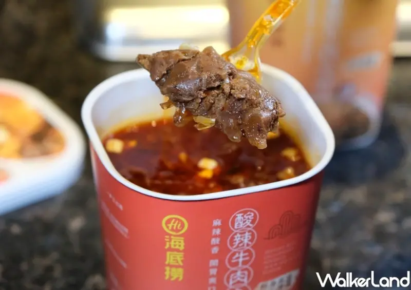 海底撈泡麵「酸辣牛肉冬粉、番茄牛肉冬粉」 / WalkerLand窩客島整理提供 未經許可不可轉載
