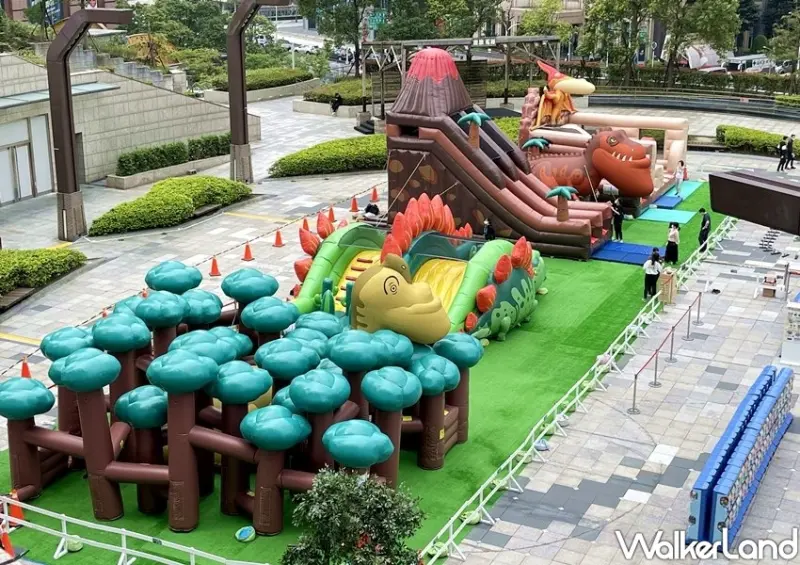 戽斗恐龍叢林樂園 台北站 / WalkerLand窩客島整理提供 未經許可不可轉載