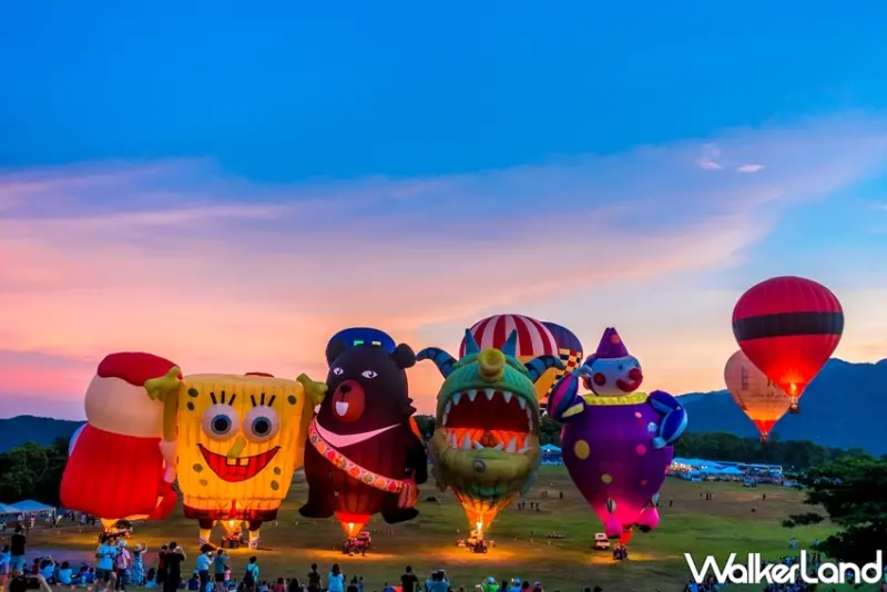 2021台灣國際熱氣球嘉年華 / WalkerLand窩客島提供 未經許可，不得轉載
