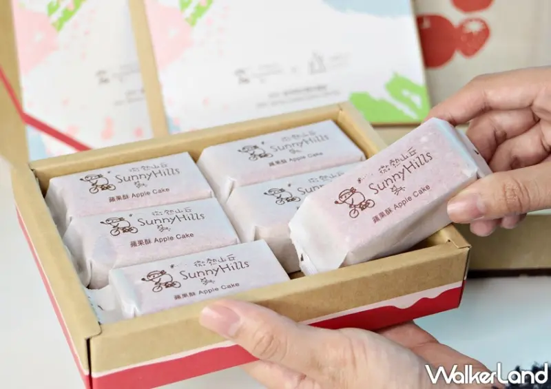 微熱山丘 草莓蘋果酥 / WalkerLand窩客島整理提供 未經許可，不得轉載