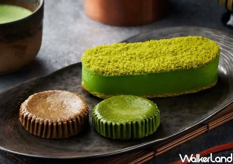 全聯甜點、一〇八抹茶茶廊聯名抹茶甜點 / WalkerLand窩客島整理提供 未經許可不可轉載