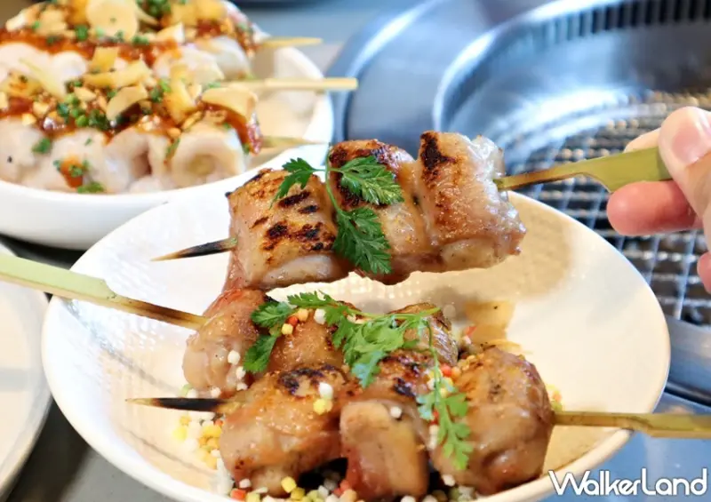 柏克金燒肉/串燒吧 / WalkerLand窩客島提供 未經許可，不得轉載