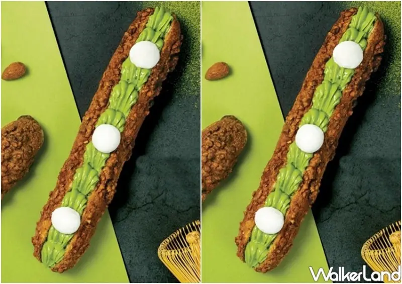 beard papa、一〇八抹茶茶廊聯手「爆餡抹茶泡芙」 / WalkerLand窩客島整理提供 未經許可不可轉載