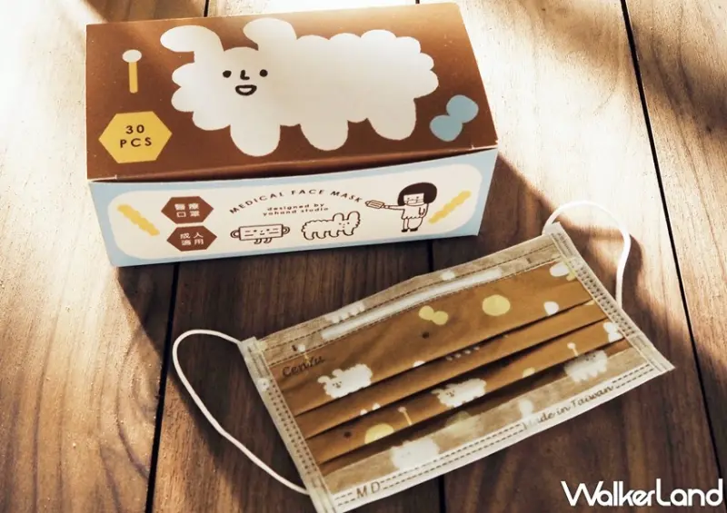 Pinkoi聯名口罩 / WalkerLand窩客島整理提供 未經許可，不得轉載