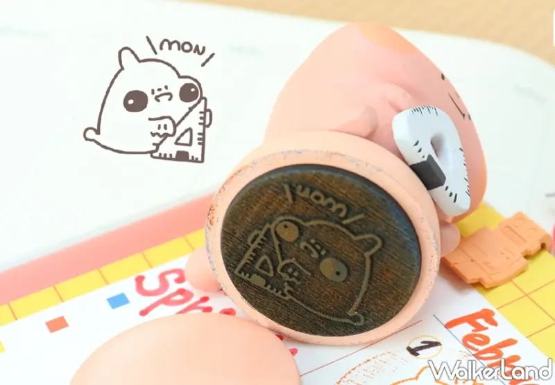 吃貨恐龍蓋章趣 / WalkerLand窩客島提供 未經許可，不得轉載