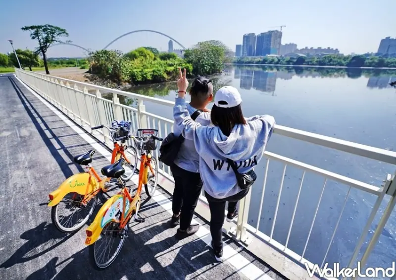 新莊河濱自行車道/ WalkerLand窩客島整理提供 未經許可不可轉載