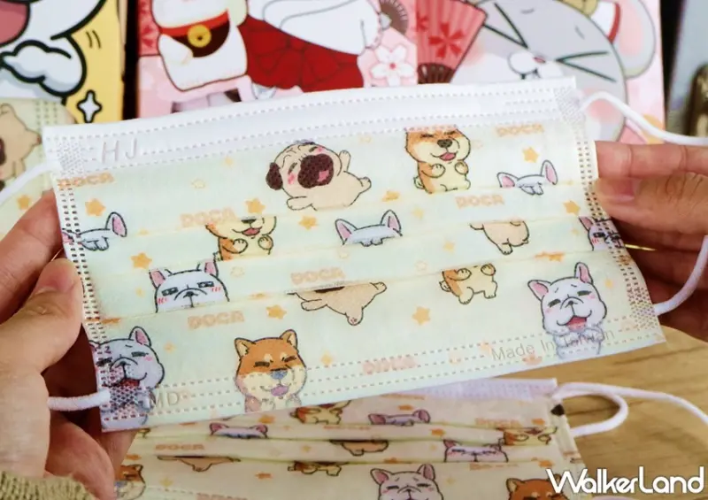 好想兔、豆卡頻道 醫療口罩 / WalkerLand窩客島提供 未經許可，不得轉載