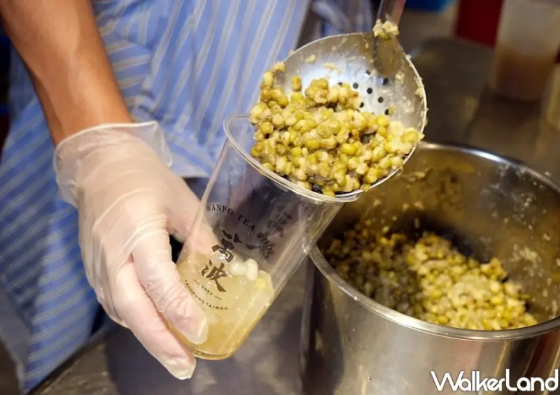 萬波新品「波霸綠豆沙、呱呱綠豆湯」 / WalkerLand窩客島整理提供 未經許可不可轉載