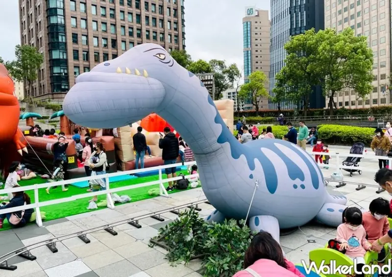 戽斗恐龍叢林樂園 台北站 / WalkerLand窩客島整理提供 未經許可不可轉載