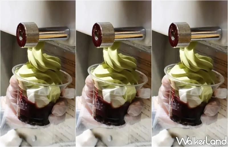 春水堂 抹茶紅豆珍珠霜淇淋 / WalkerLand窩客島提供 未經許可，不得轉載