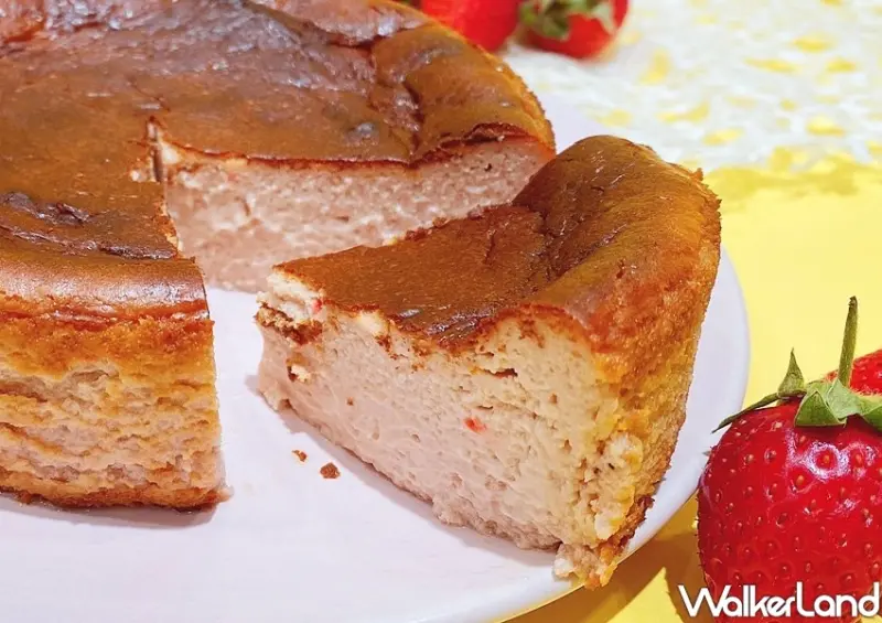 PABLO「草莓巴斯克起司蛋糕」 / WalkerLand窩客島整理提供 未經許可不可轉載