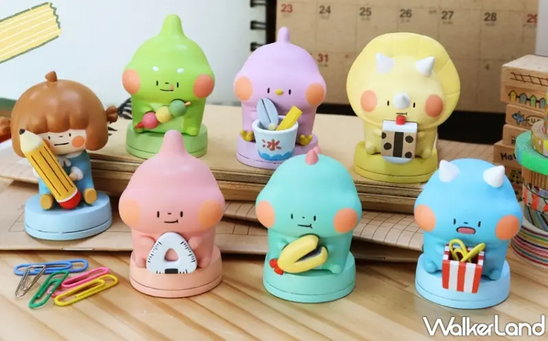 吃貨恐龍蓋章趣 / WalkerLand窩客島提供 未經許可，不得轉載