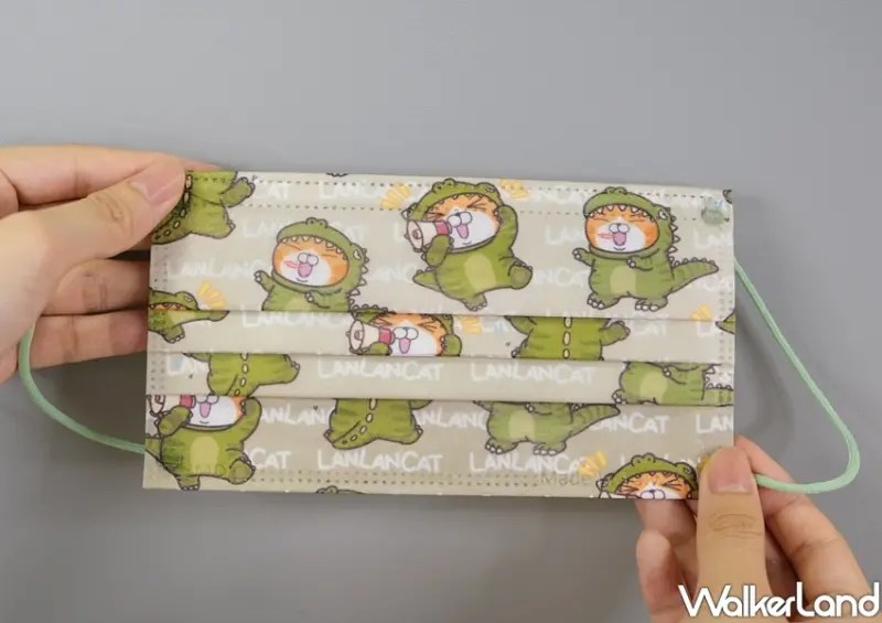 白爛貓醫療口罩系列 / WalkerLand窩客島整理提供 未經許可不可轉載