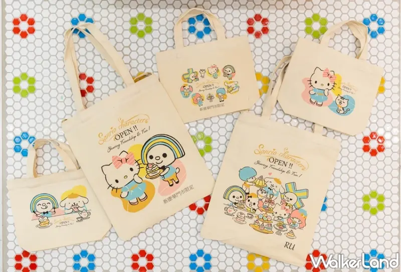 OPEN! X三麗鷗聯名主題店 / WalkerLand窩客島提供 未經許可，不得轉載
