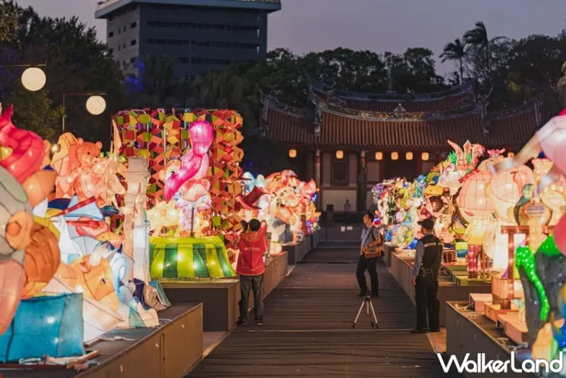 光臨藝術節花燈競賽  / WalkerLand窩客島提供 未經許可，不得轉載