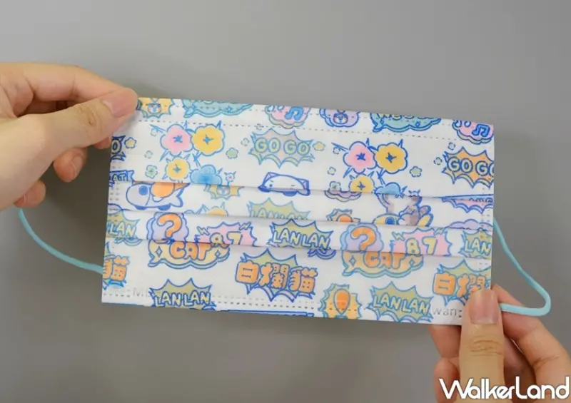 白爛貓醫療口罩系列 / WalkerLand窩客島整理提供 未經許可不可轉載