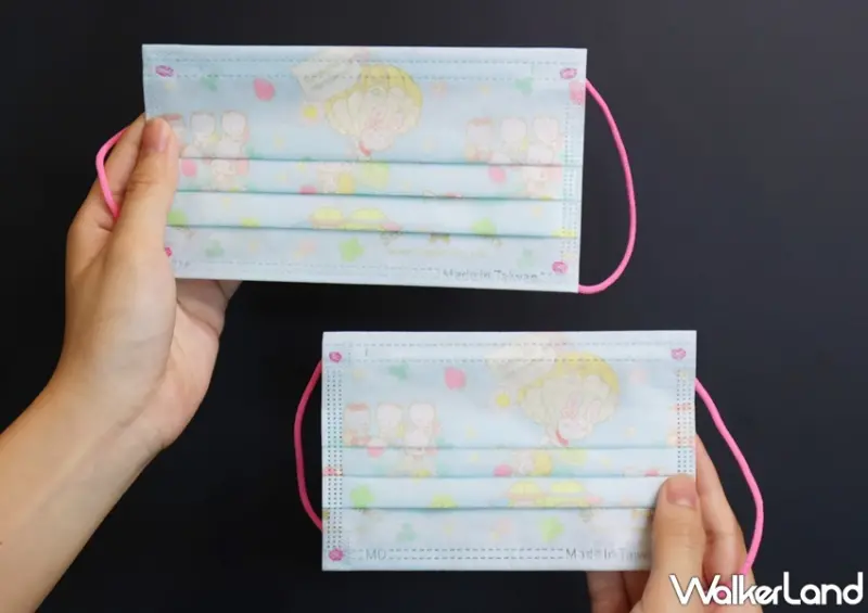 三麗鷗口罩 / WalkerLand窩客島整理提供 未經許可，不得轉載