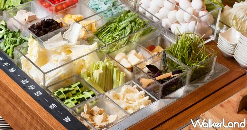 千荷田蔬食百匯涮涮鍋 / WalkerLand窩客島整理提供 未經許可，不得轉載