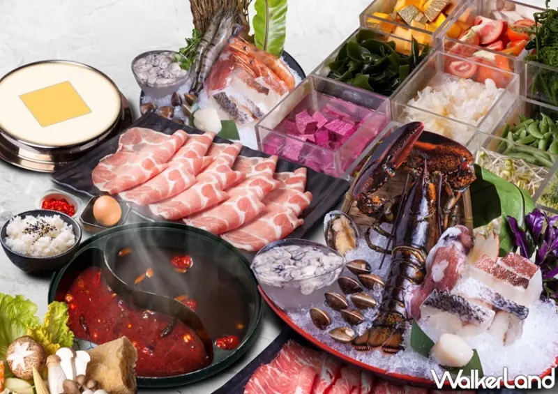 千荷田蔬食百匯涮涮鍋 / WalkerLand窩客島整理提供 未經許可，不得轉載