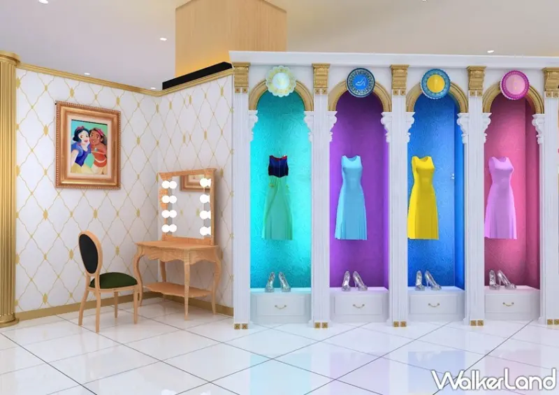 迪士尼公主嘉年華期間限定店 / WalkerLand窩客島整理提供 未經許可，不得轉載