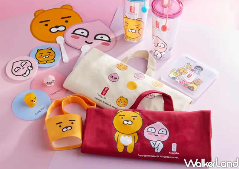 貢茶、KAKAO FRIENDS聯名手搖飲 / WalkerLand窩客島整理提供 未經許可不可轉載