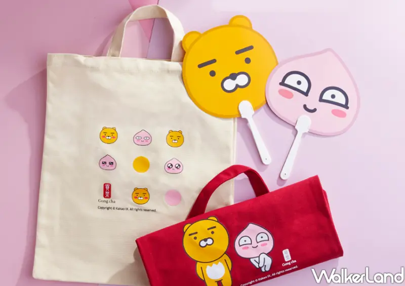 貢茶、KAKAO FRIENDS聯名手搖飲 / WalkerLand窩客島整理提供 未經許可不可轉載