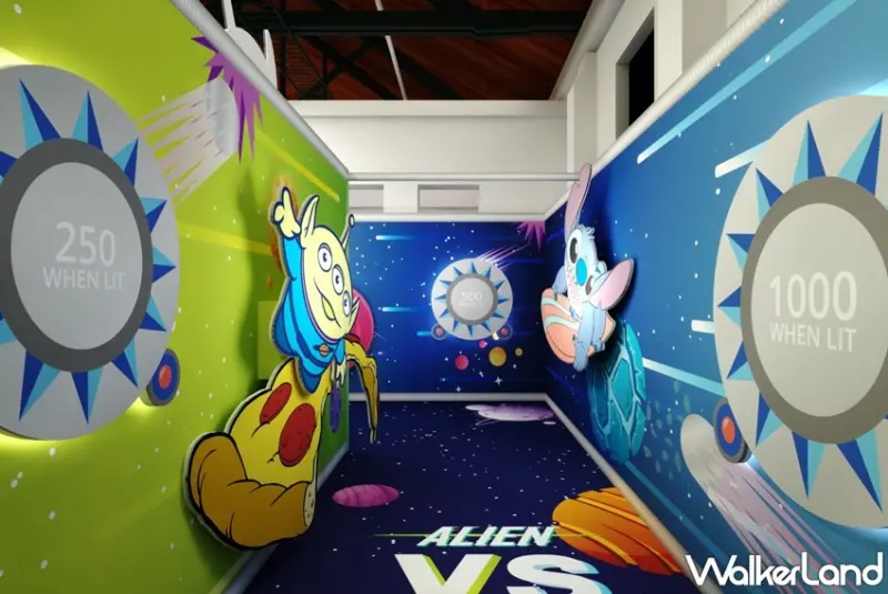 外星萌主爭霸戰-台北對決擂台 主題店 / WalkerLand窩客島整理提供 未經許可，不得轉載