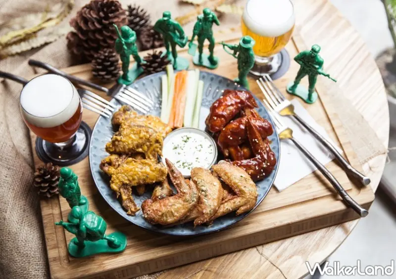 GumGum 雞翅啤酒吧x foodfab外送服務 / WalkerLand窩客島整理提供 未經許可，不得轉載