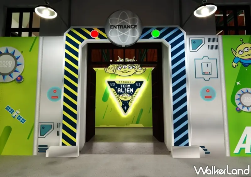 外星萌主爭霸戰-台北對決擂台 主題店 / WalkerLand窩客島整理提供 未經許可，不得轉載