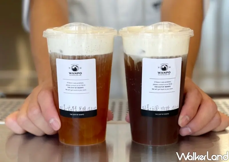 萬波「The Ship by Wanpo」抹茶那堤、肉鬆麵包 / WalkerLand窩客島整理提供 未經許可不可轉載