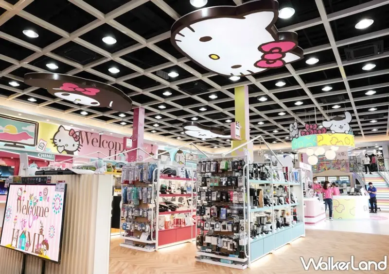 全國電子x三麗鷗聯名店（台南永華店） / WalkerLand窩客島整理提供 未經許可，不得轉載