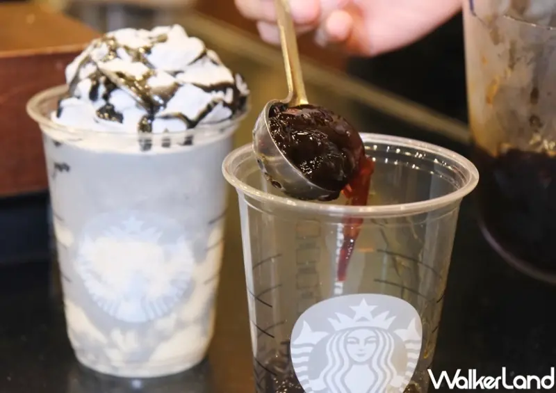 星巴克「芝麻杏仁豆腐星冰樂」、星巴克買一送一 / WalkerLand窩客島整理提供 未經許可不可轉載