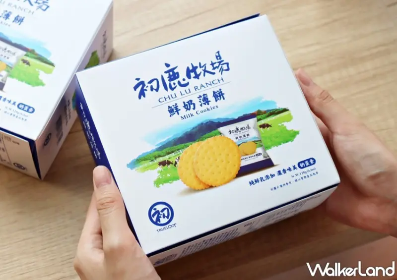 初鹿牧場 鮮奶薄餅隨手包 / WalkerLand窩客島提供 未經許可，不得轉載