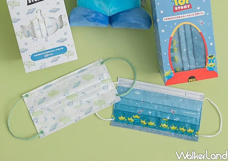 Grace Gift三眼怪防護罩漁夫帽、口罩 / WalkerLand窩客島整理提供 未經許可不可轉載