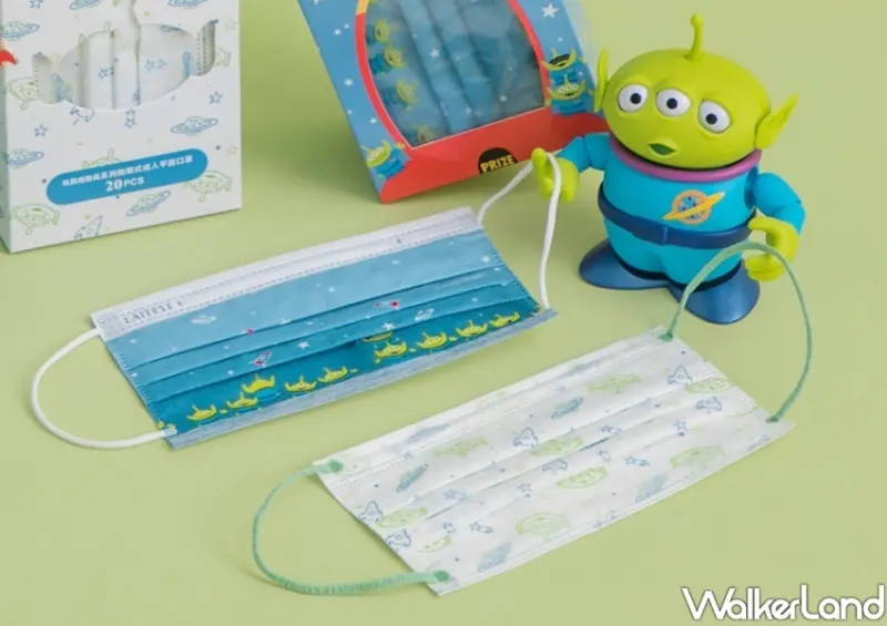 Grace Gift三眼怪防護罩漁夫帽、口罩 / WalkerLand窩客島整理提供 未經許可不可轉載