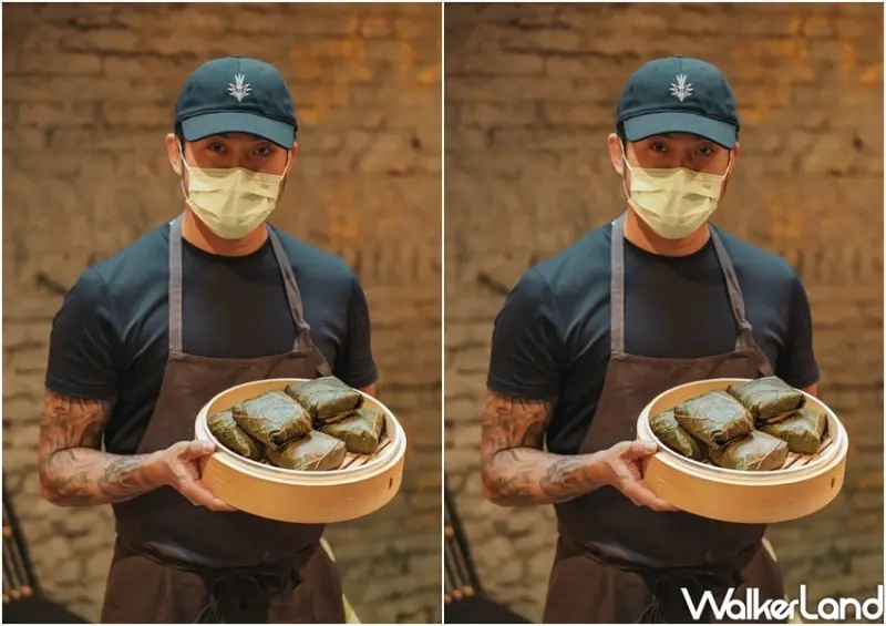 LONGTAIL「南洋鮑魚干貝、法式松露鴨肝肉粽」 / WalkerLand窩客島整理提供 未經許可不可轉載