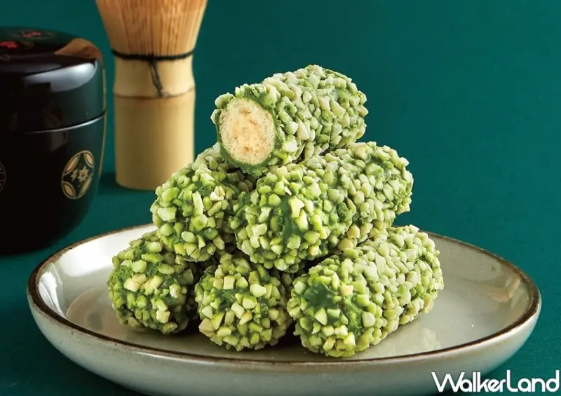 辻利茶舗 抹茶杏仁捲、抹茶冰沙漂浮 / WalkerLand窩客島整理提供 未經許可不可轉載