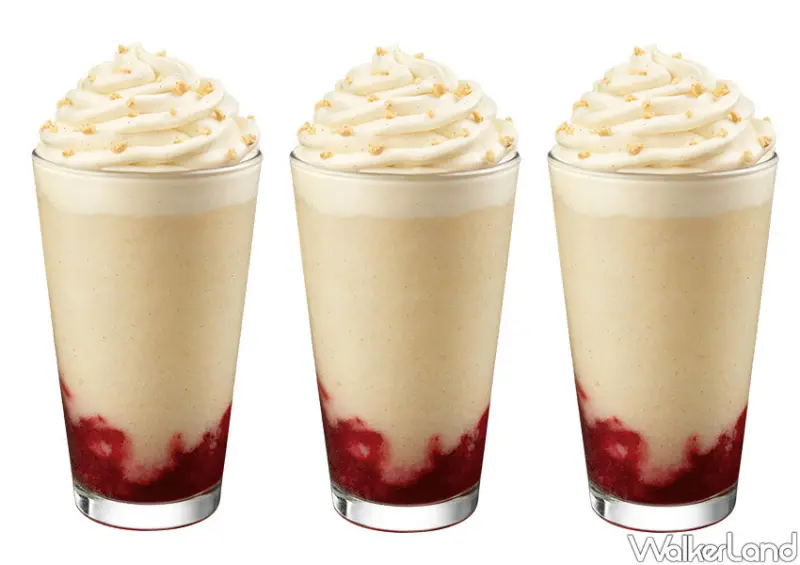 星巴克法式草莓泡芙風味星冰樂 / WalkerLand窩客島整理提供 未經許可不可轉載