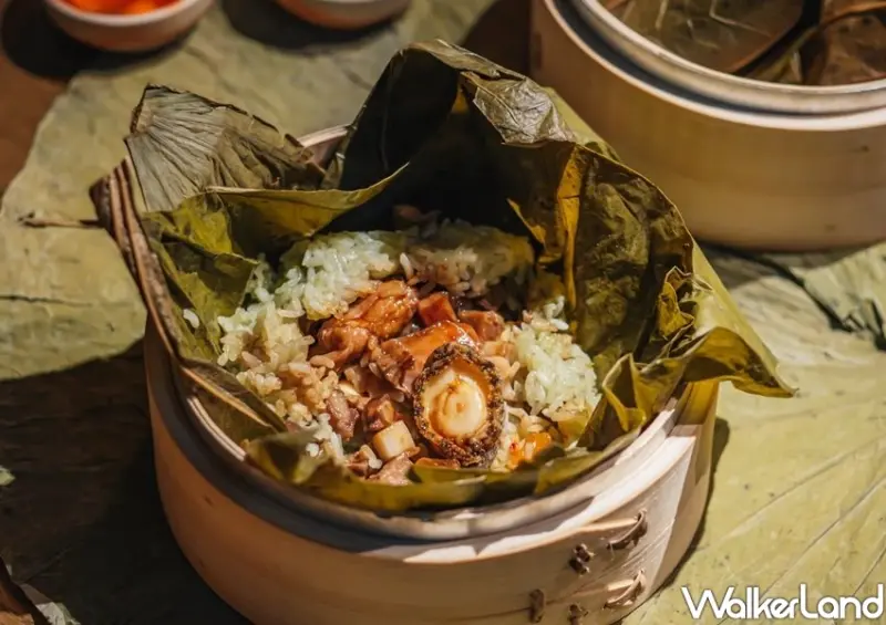 LONGTAIL「南洋鮑魚干貝、法式松露鴨肝肉粽」 / WalkerLand窩客島整理提供 未經許可不可轉載