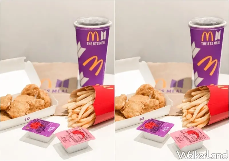 麥當勞x BTS 「THE BTS MEAL」 / WalkerLand窩客島整理提供 未經許可，不得轉載