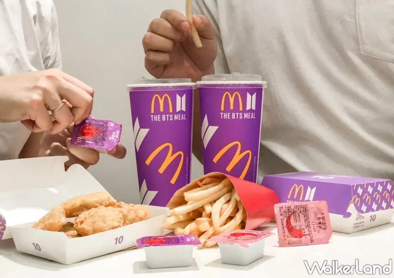 麥當勞x BTS 「THE BTS MEAL」 / WalkerLand窩客島整理提供 未經許可，不得轉載