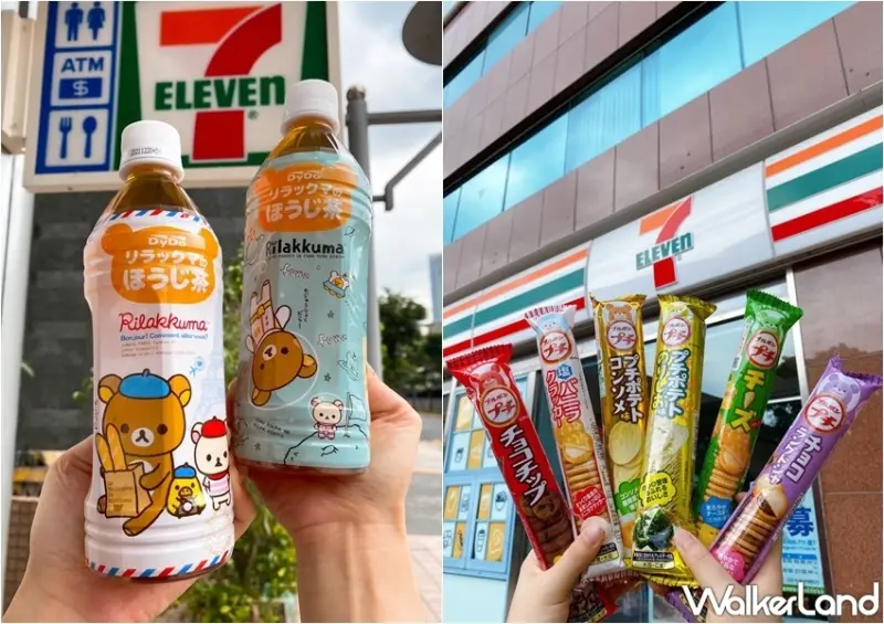 7-ELEVEN日本祭熊夯專案架新品 / WalkerLand窩客島整理提供 未經許可，不得轉載