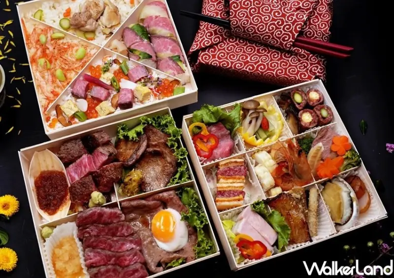 和牛47九宮格便當 / WalkerLand窩客島整理提供 未經許可不可轉載