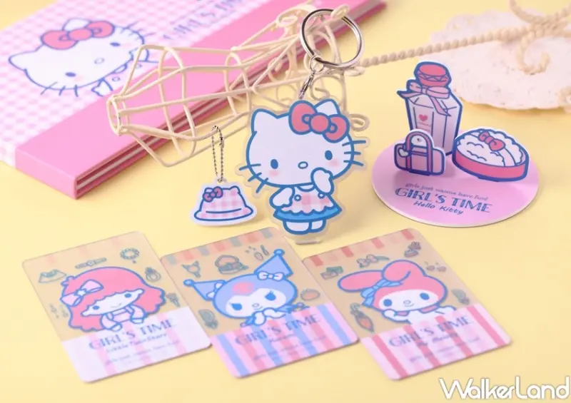 三麗鷗「童趣風」系列一卡通 / WalkerLand窩客島整理提供 未經許可，不得轉載