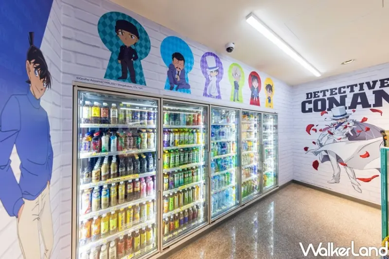 7-ELEVEN名偵探柯南主題店 / WalkerLand窩客島整理提供 未經許可，不得轉載