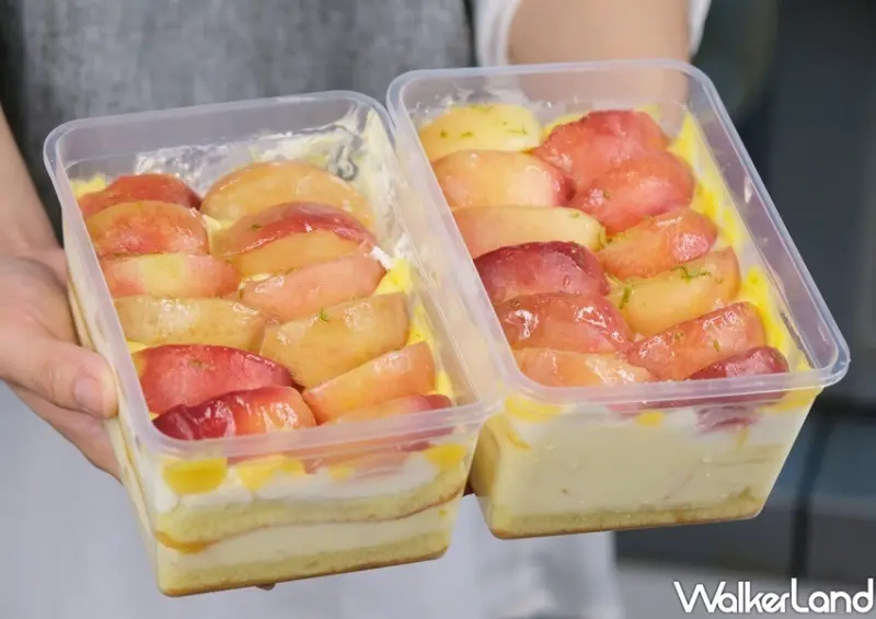 奧瑪烘焙「蜜桃爽派對盒」 / WalkerLand窩客島整理提供 未經許可不可轉載