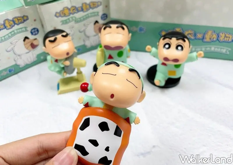 全家「蠟筆小新睡衣動物糖果盒玩」 / WalkerLand窩客島整理提供 未經許可不可轉載