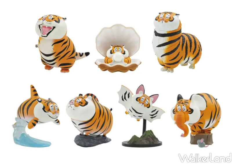 百變胖虎系列盲盒 / WalkerLand窩客島整理提供 未經許可，不得轉載