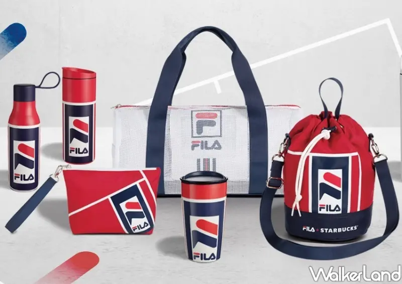 FILA + STARBUCKS聯名商品 / WalkerLand窩客島整理提供 未經許可不可轉載